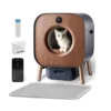 Bac à litière automatique connectée pour chat
