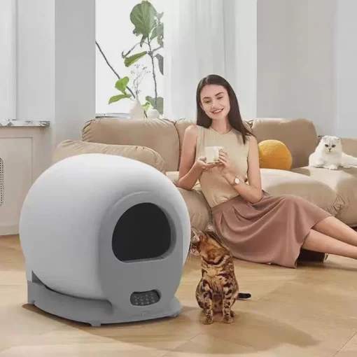 Bac à litière automatique
