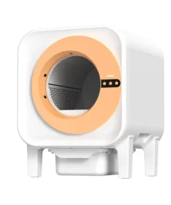 Litière automatique avec caméra intégrée