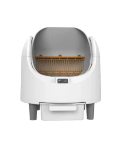 Litière automatique connectée pour chat 68L