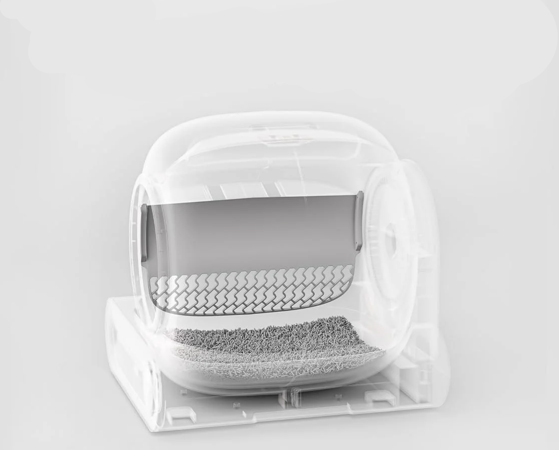 Litière automatique pour chat 65L
