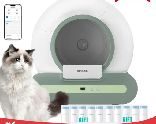 Litière automatique pour chat haut de gamme