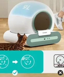 Litière automatique pour chat haut de gamme