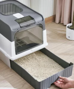 Litière portable pour chat