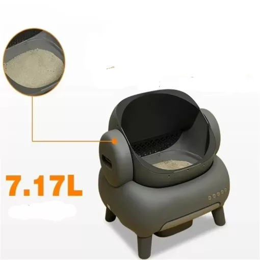 Litière pour chat autonettoyante