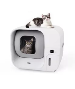Litière pour chats autonettoyante 60L