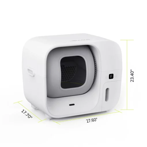 Litière pour chats autonettoyante 60L