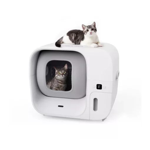 Litière pour chats autonettoyante 60L